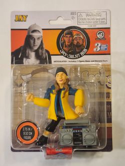 JAY & SILENT BOB. JAY 3.75 " VINYL FIGURE.