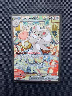 Pokemon Chaos Rising Cinccino SIR Read Description!