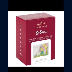 Hallmark Keepsake Ornament 2021 Dr. Seuss’s Oh, The Places You’ll Go! Book 
