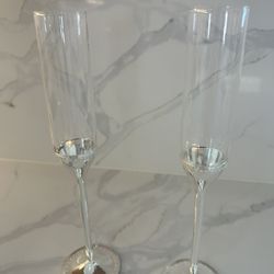 Designer Wedding Champagne Glasses
