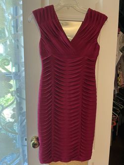 Raspberry Bodycon Dress Size 8