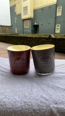 Candle Vetiver Tibet Birch wood And Berry Clementine