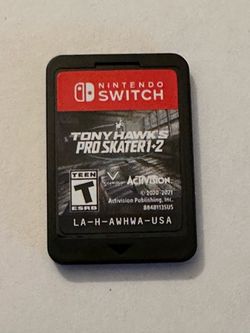 Tony hawk pro skater 1+2 for Nintendo Switch