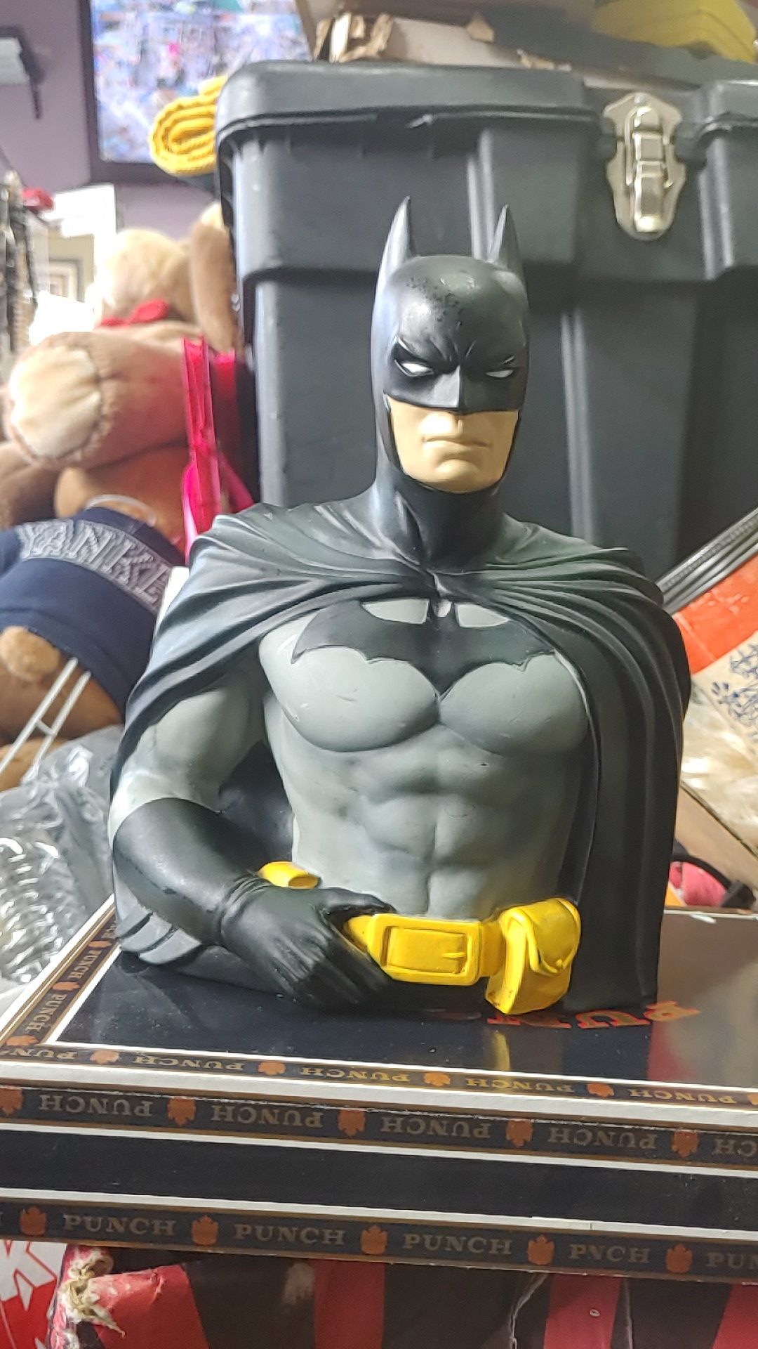 DC comic Batman Action Figure Piggy coin Bank