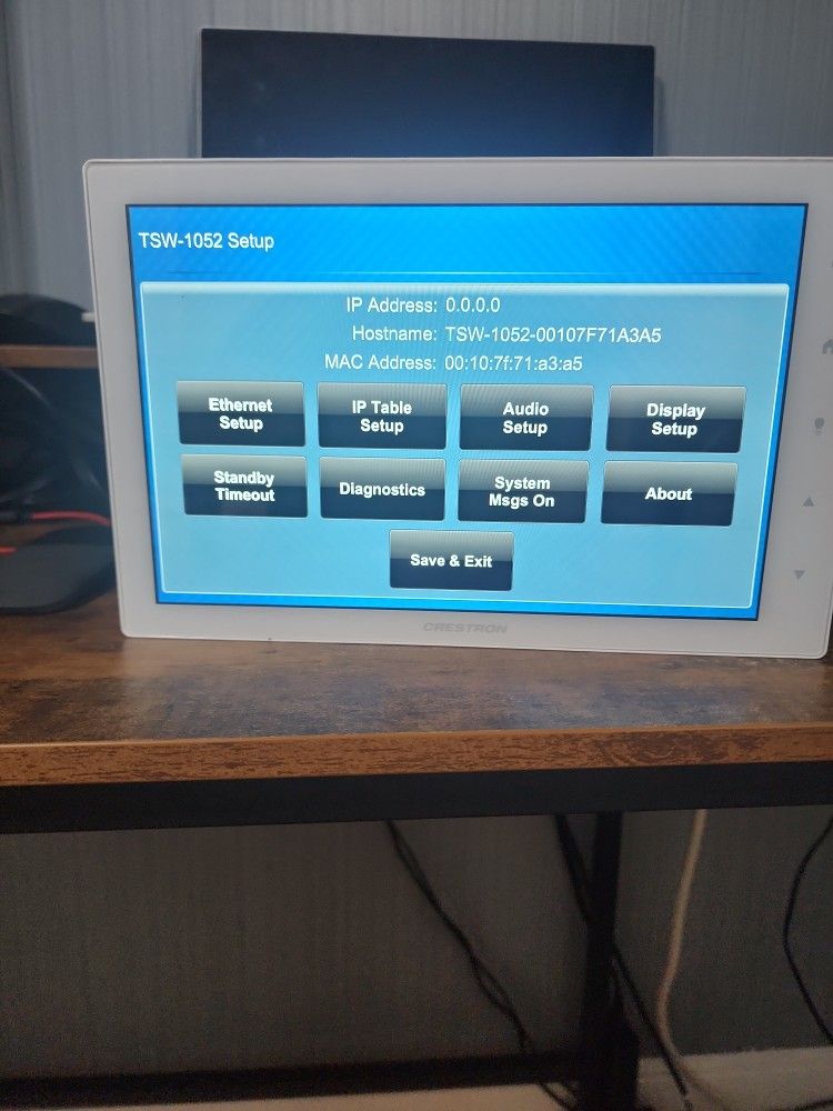 CRESTRON TSW-1052