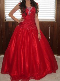 Prom dress.