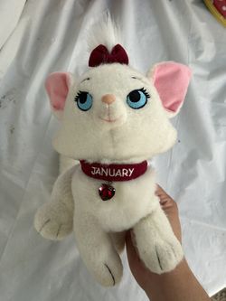 Plush toy of Marie from Disney's The Aristocats