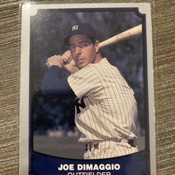 1988 Joe Dimmagio Card