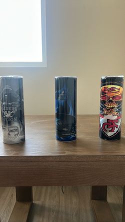 NFL Team Sublimation Skinny Tumblers Set of