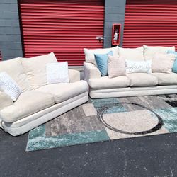 Couch and Loveseat 