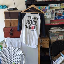 Large Rolling Stones Baseball T-shirt