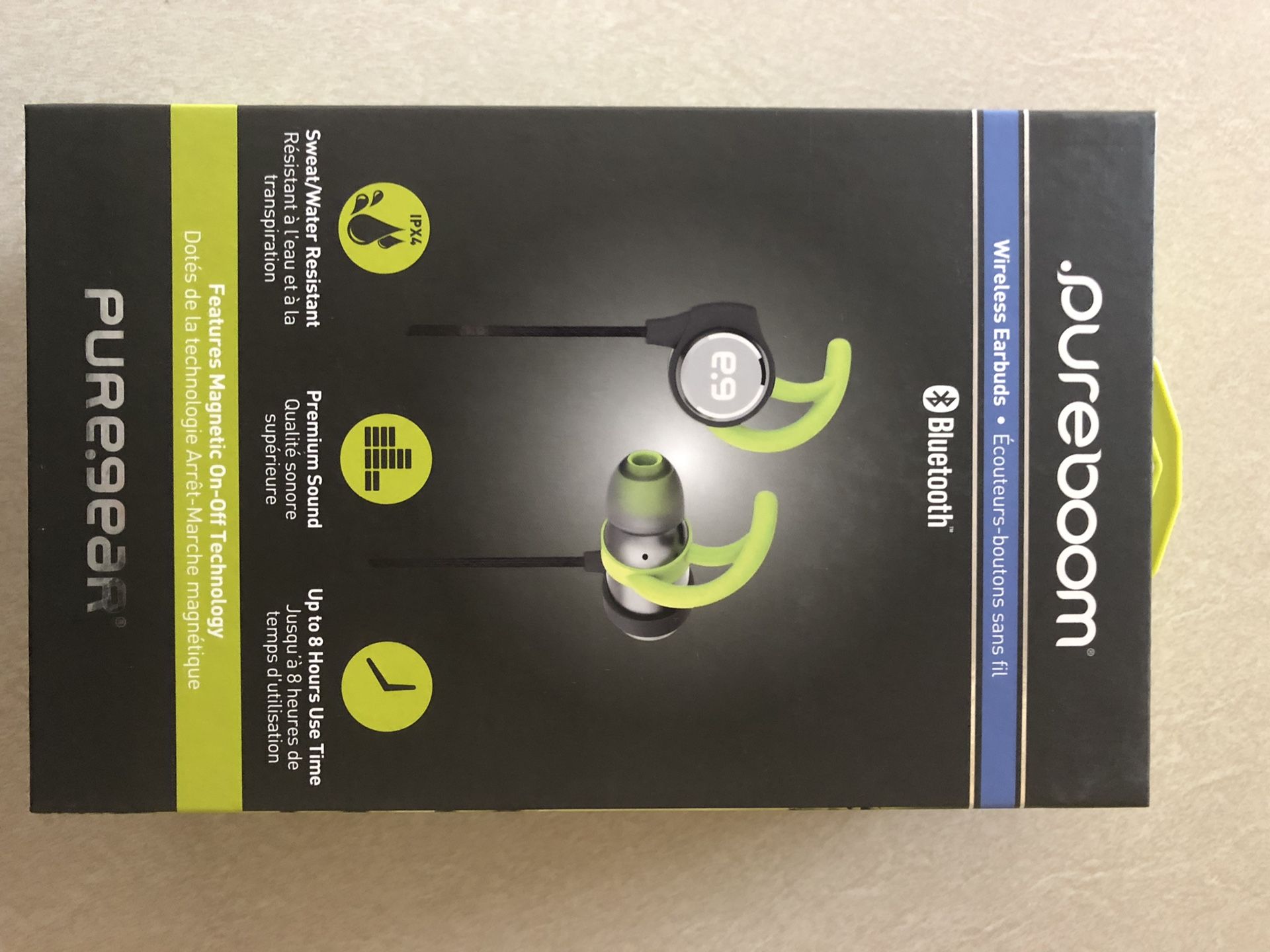 Pure Boom Bluetooth Wireless Earbuds