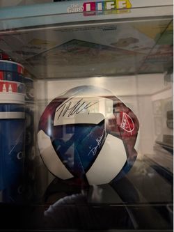 MLS signed ball Tyler Miller LAFC
