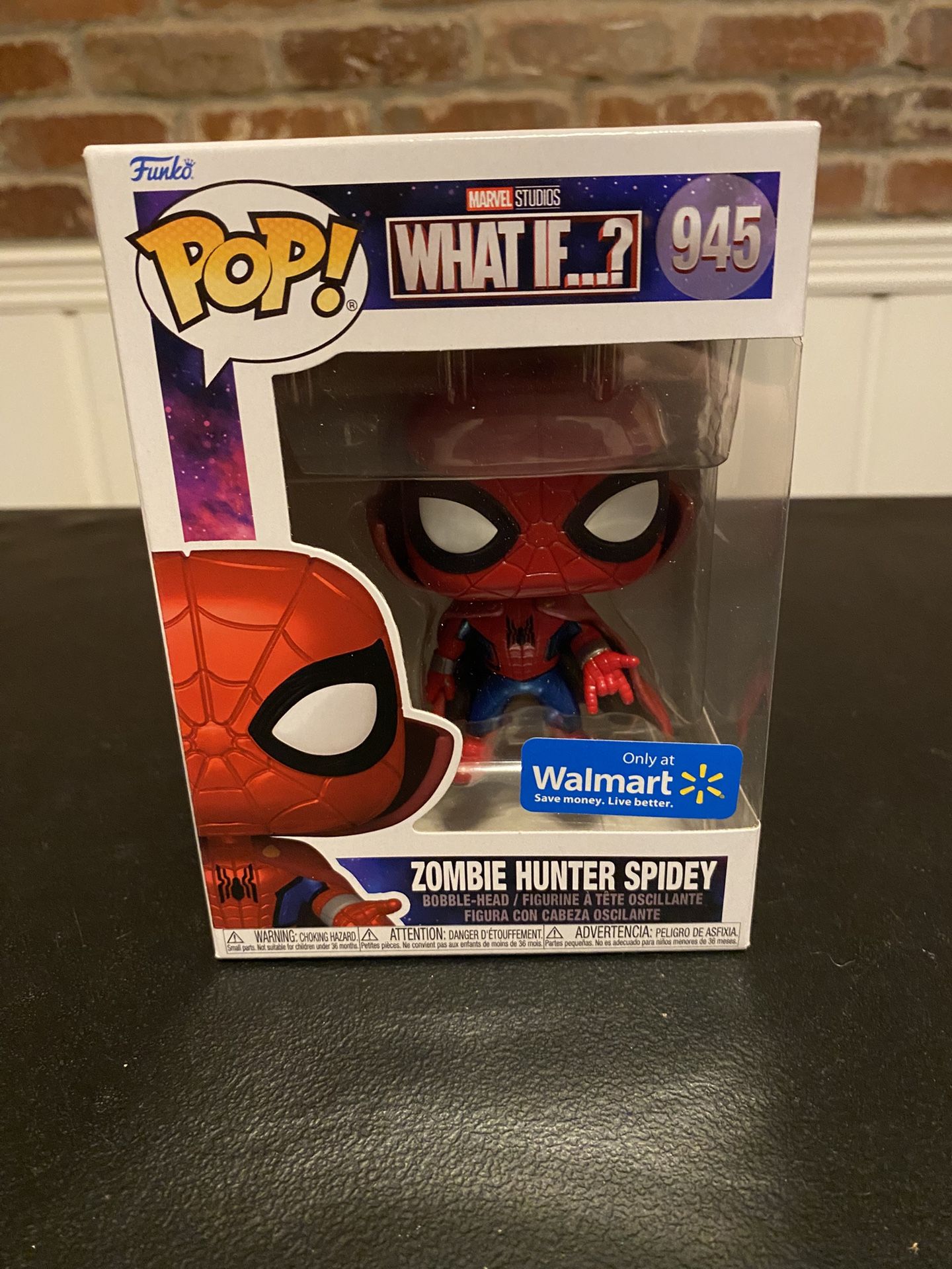 What If? Zombie Hunter Spidey Funko Pop 945