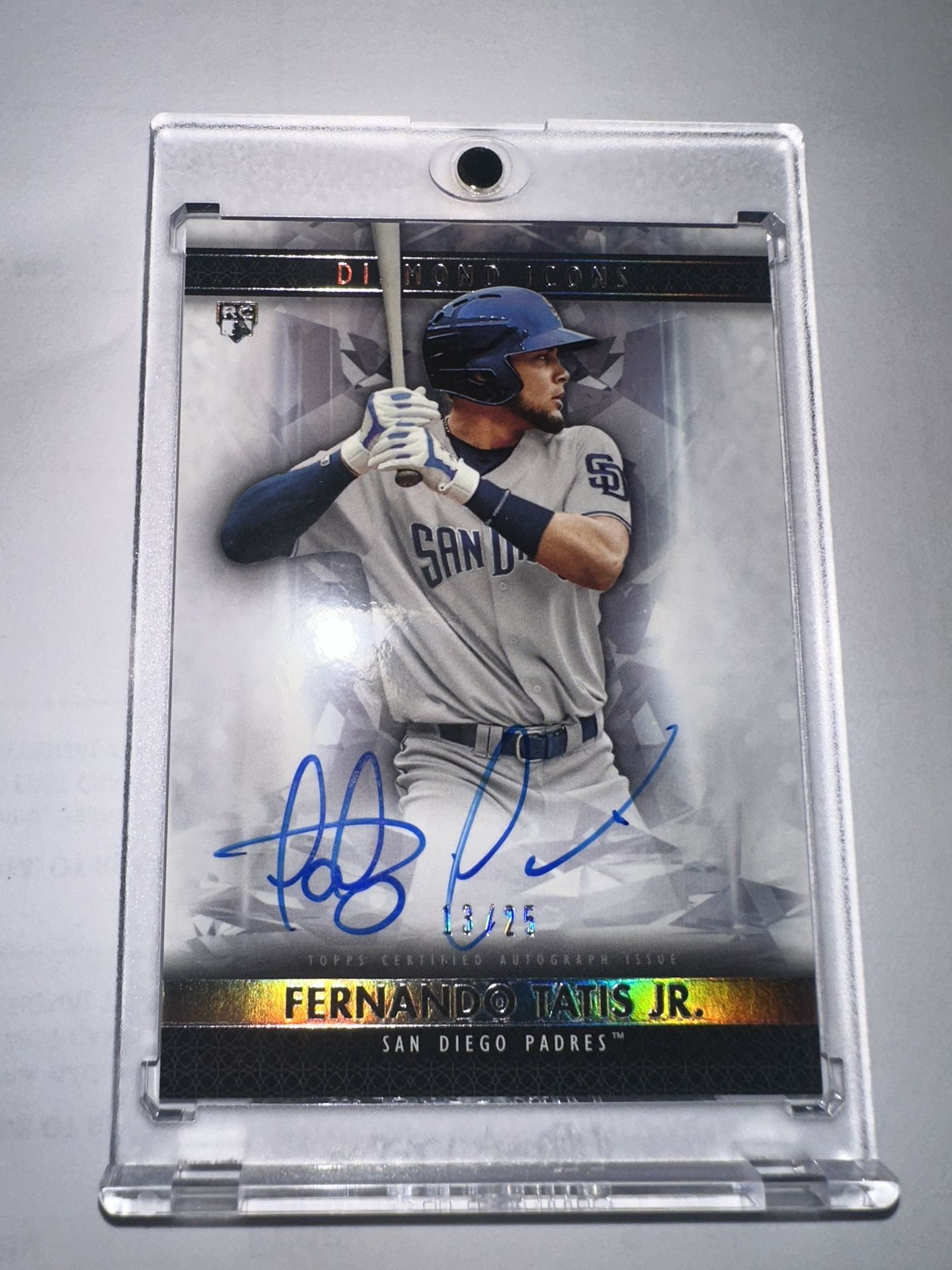 2019 - Topps Diamond Icons - Fernando Tatis Jr. - Rookie Card Auto - #’d /25