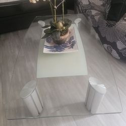 glass table
