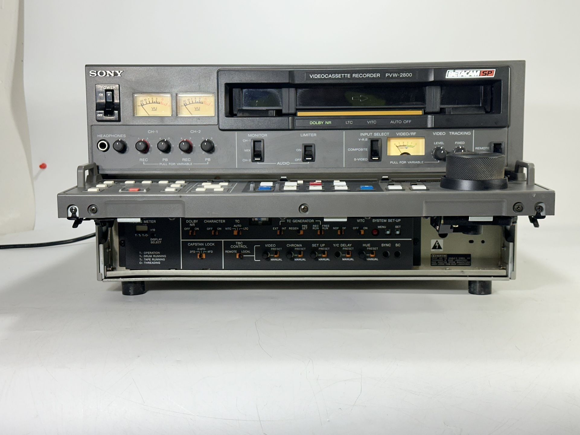 ベータカムSPレコーダー PVW-2800 SONY SONY PVW-2800 BETACAM SP VIDEOCASSETTE EDITING PLAYER / RECORDER