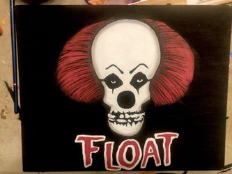 Mashup penny wise/ misfits painting