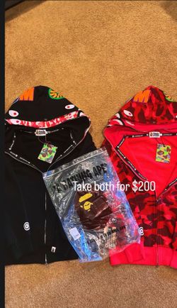 Bape hoodies