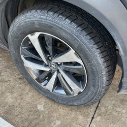 255-60-18  Tires, Lexus Nx300 And Nissan Rouge 