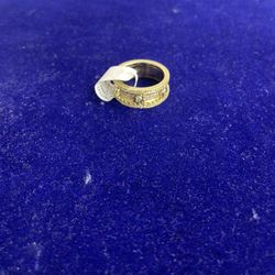 10 Kt Gold & Diamond Men’s Ring