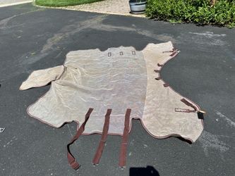 Rambo Rug brand mesh horse blanket