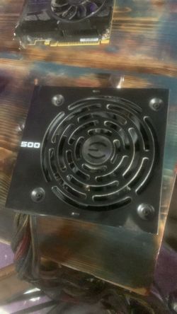 500w EVGA power supply