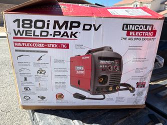 180 Amp Weld-Pak 180i Multi-Process Stick/MIG/Flux-Core/TIG, 120V or 230V Aluminum Welder with Spool Gun sold separately