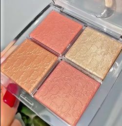 Dior Backstage Glow Maximizer Highlighter Palette — 003 Pearly Peach NIB🌸