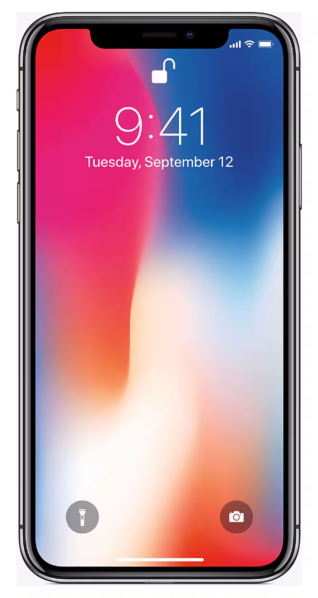 iPhone X Unlocked 64GB 100% Battery, No Scratches, Earbuds, Screen Protectors And Cases