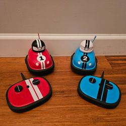 Sharper Image RC Bumper Car Set – 2 Cars & Remotes *Great Bridge*