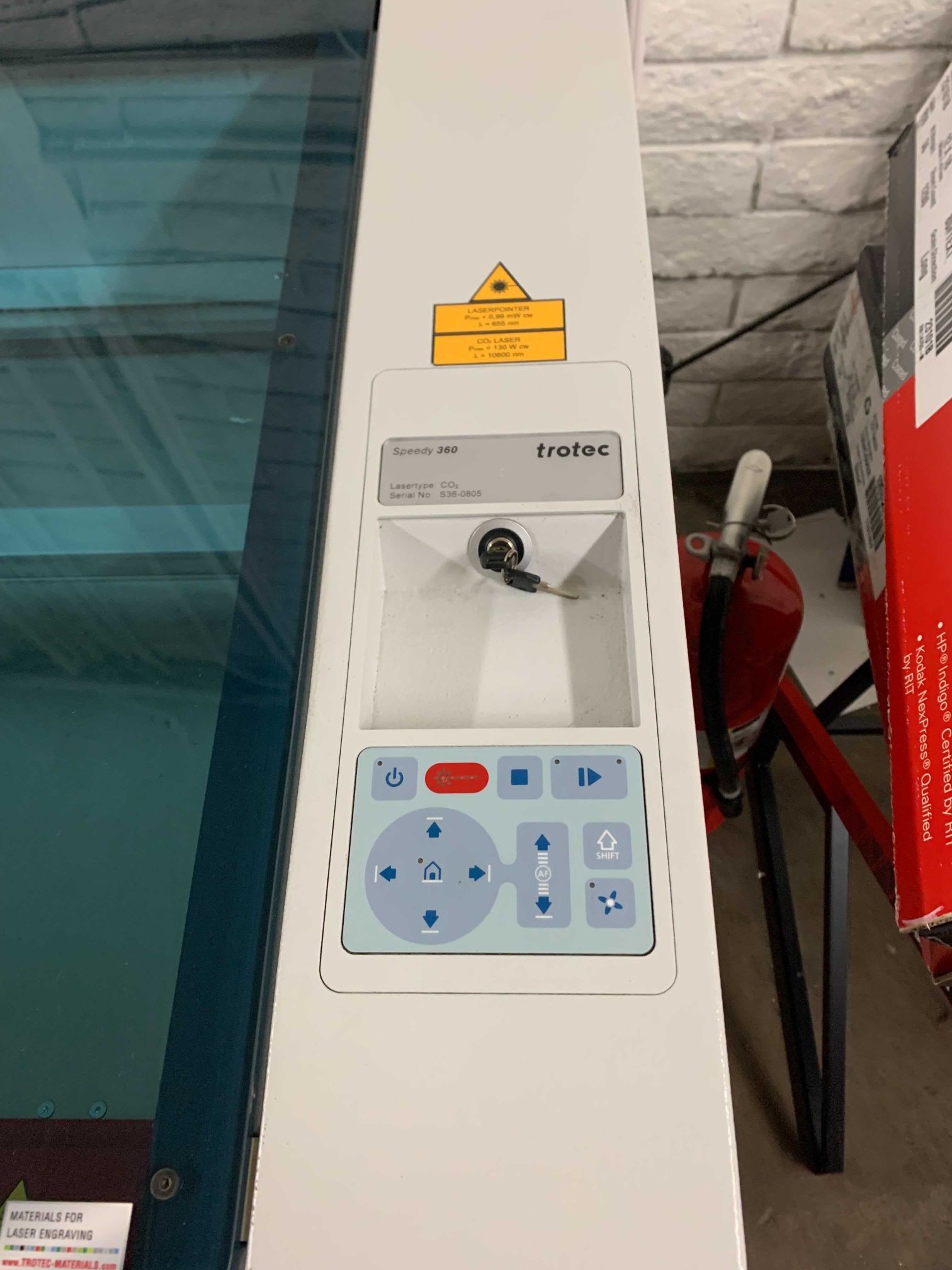Laser Engraver and Cutting Machine - Trotec Speedy 360