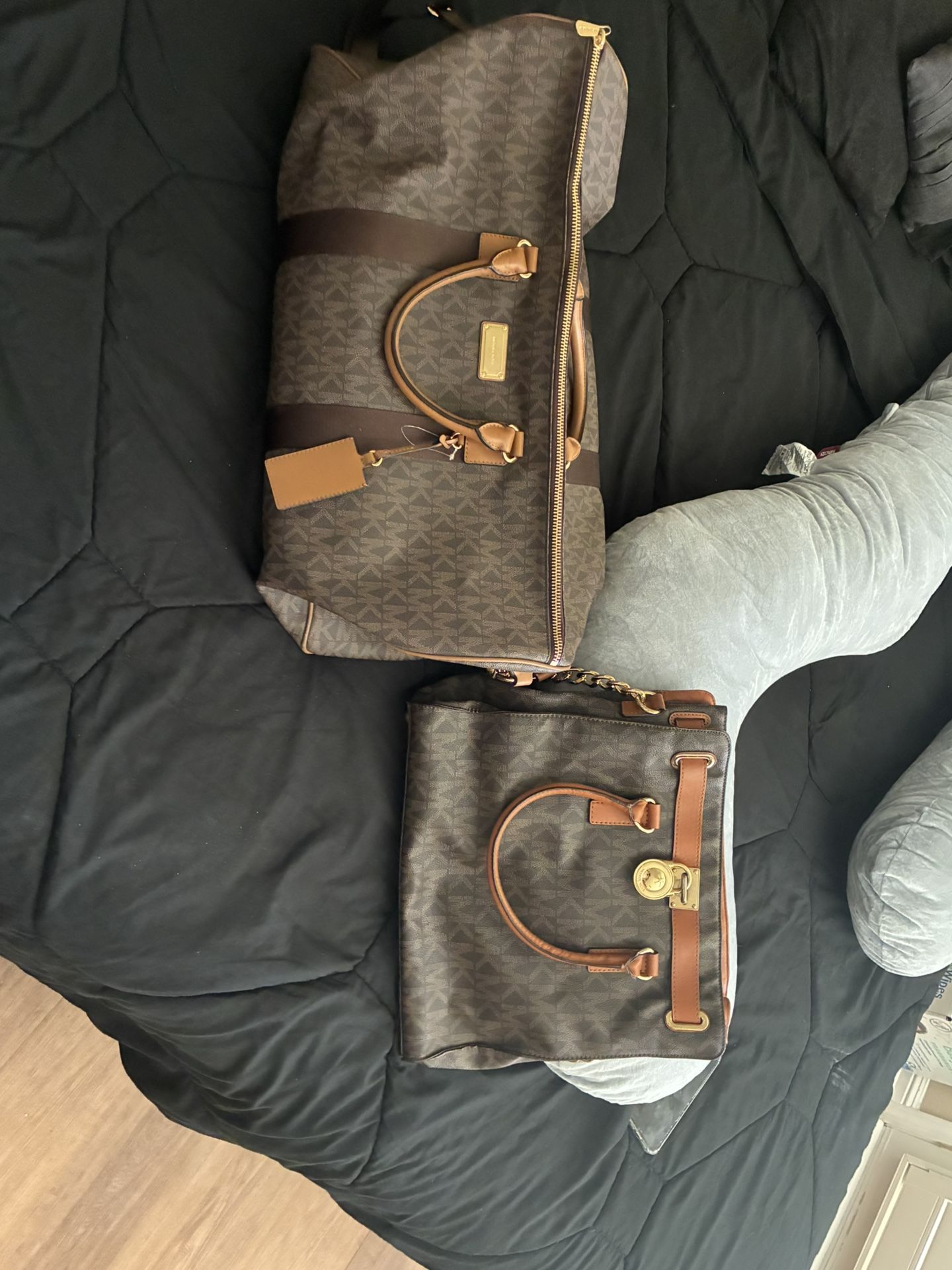 Michael Kors Authentic Luggage Bag And Hand Bag.