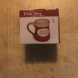Brand New  Born To Fishing Mug