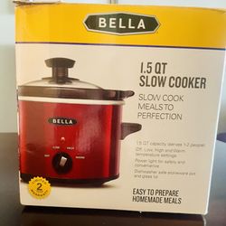 Bella 1.5 Qt Slow Cooker 