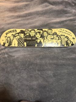 Homies skateboard deck