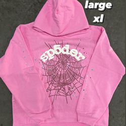 Pink Web Spider Hoodie