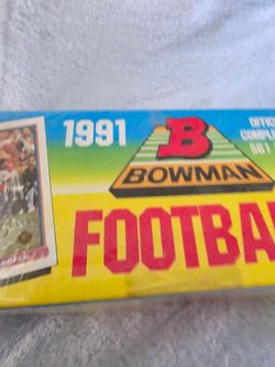 1991 Bowman Football Complete Sealed Set