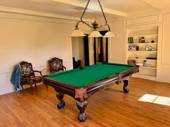 Vintage Brunswick “Camden” 8ft Pool Table