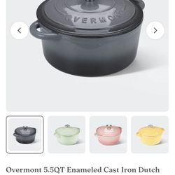 Overmont Dutch Oven Pot