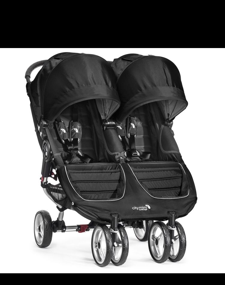 City mini double stroller 2018 Black