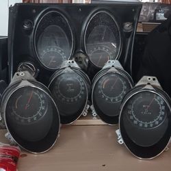 68-72 Corvette C3 Instrument Clusters