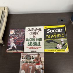 Baseball and soccer themed Books-4