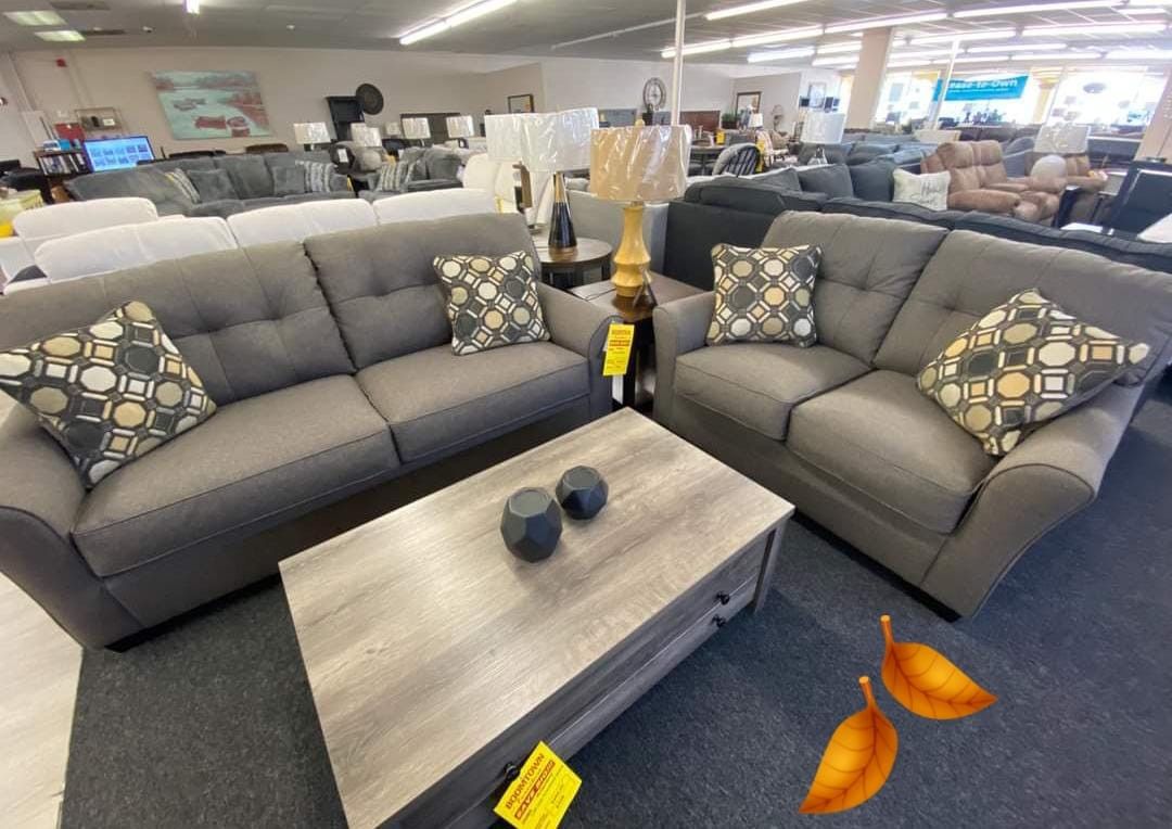Tibbee Living Room Set Sofa and Loveseat