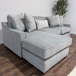 Beautifu Reversible Chaise Gray - Delivery Available