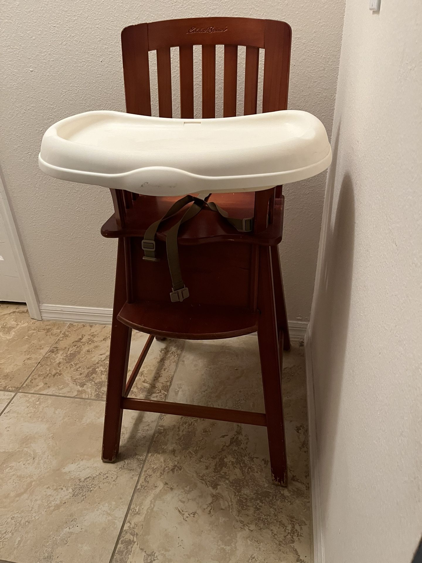 Baby highchair, crib and pack and play