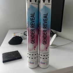 Gender Reveal Blue Powder Cannons