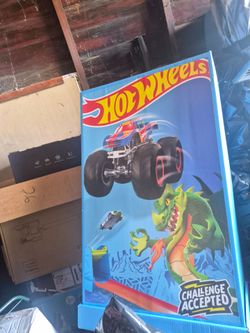 Hot wheels dump bin