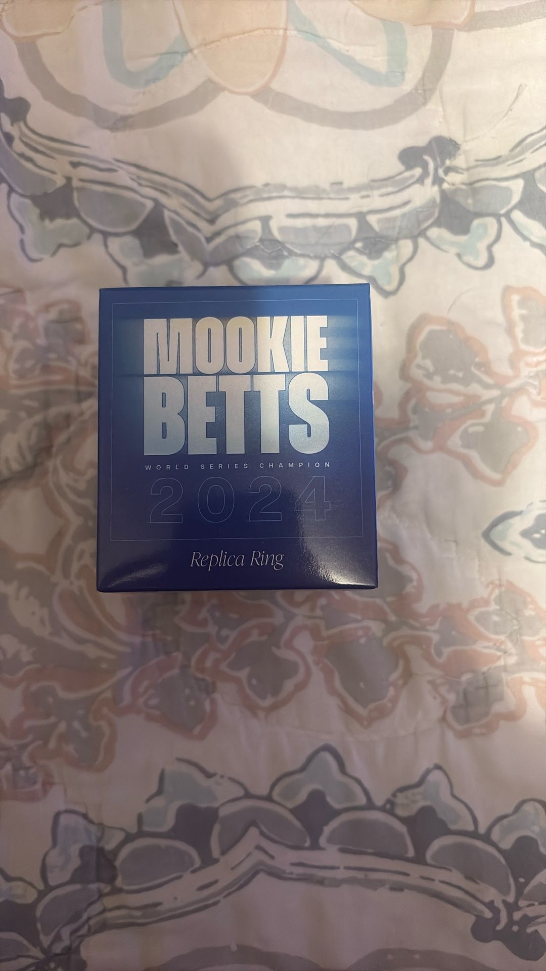 Mookie Betts 2024 Ws Ring Dodger