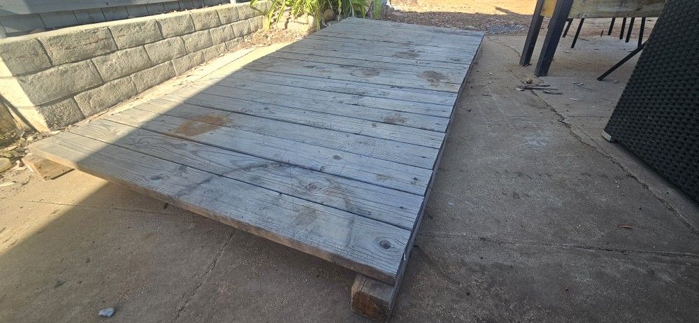 Free Wood Deck